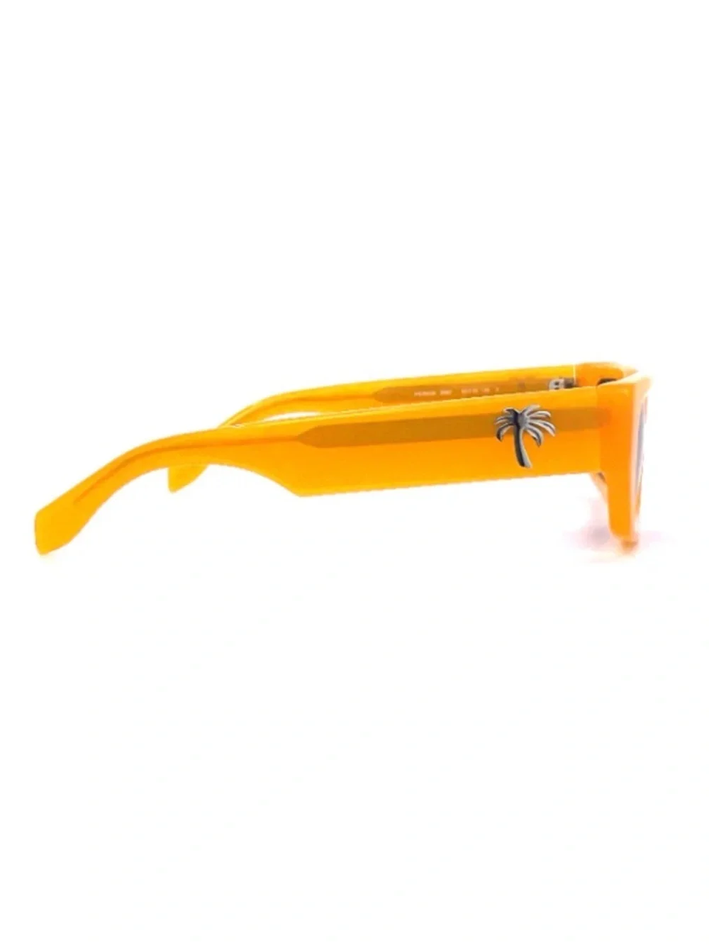 Palm Angels Sutter Sunglasses Nectarine Orange Dark Grey PERI035
